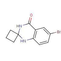 1272756-13-4 6-bromospiro[1,3-dihydroquinazoline-2,1'-cyclobutane]-4-one chemical structure