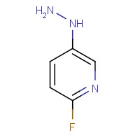 940958-93-0 (6-fluoropyridin-3-yl)hydrazine chemical structure