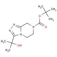 1357923-83-1 tert-butyl 3-(2-hydroxypropan-2-yl)-6,8-dihydro-5H-[1,2,4]triazolo[4,3-a]pyrazine-7-carboxylate chemical structure