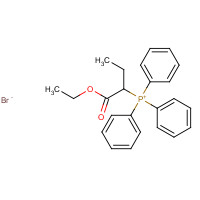54110-95-1 (1-ethoxy-1-oxobutan-2-yl)-triphenylphosphanium;bromide chemical structure