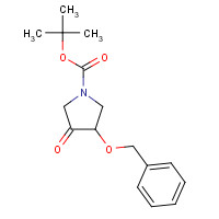 1610714-51-6 tert-butyl 3-oxo-4-phenylmethoxypyrrolidine-1-carboxylate chemical structure