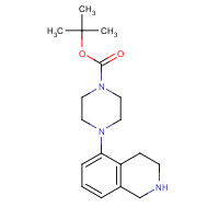 444620-71-7 tert-butyl 4-(1,2,3,4-tetrahydroisoquinolin-5-yl)piperazine-1-carboxylate chemical structure