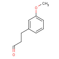 40138-66-7 3-(3-methoxyphenyl)propanal chemical structure