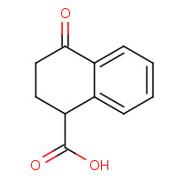3123-46-4 4-oxo-2,3-dihydro-1H-naphthalene-1-carboxylic acid chemical structure