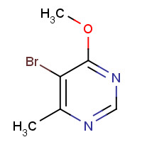 4319-87-3 5-bromo-4-methoxy-6-methylpyrimidine chemical structure