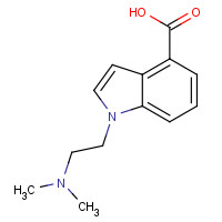 1096307-36-6 1-[2-(dimethylamino)ethyl]indole-4-carboxylic acid chemical structure