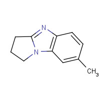 59007-79-3 7-methyl-2,3-dihydro-1H-pyrrolo[1,2-a]benzimidazole chemical structure