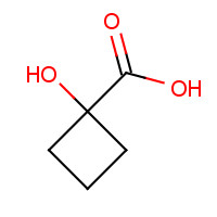41248-13-9 1-hydroxycyclobutane-1-carboxylic acid chemical structure
