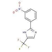 601494-31-9 2-(3-nitrophenyl)-5-(trifluoromethyl)-1H-imidazole chemical structure