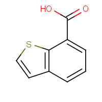 10134-98-2 1-benzothiophene-7-carboxylic acid chemical structure