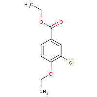 480439-11-0 ethyl 3-chloro-4-ethoxybenzoate chemical structure