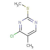 61044-96-0 4-chloro-5-methyl-2-methylsulfanylpyrimidine chemical structure