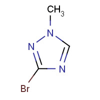 56616-91-2 3-bromo-1-methyl-1,2,4-triazole chemical structure