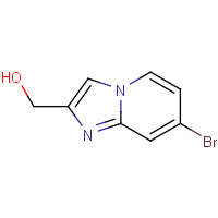 1187236-21-0 (7-bromoimidazo[1,2-a]pyridin-2-yl)methanol chemical structure