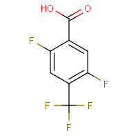 261945-05-5 2,5-difluoro-4-(trifluoromethyl)benzoic acid chemical structure