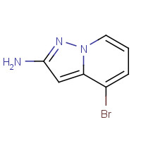 1404309-51-8 4-bromopyrazolo[1,5-a]pyridin-2-amine chemical structure