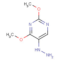 1441740-42-6 (2,4-dimethoxypyrimidin-5-yl)hydrazine chemical structure