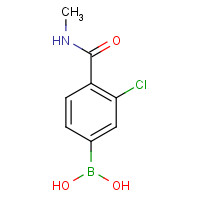 850589-39-8 [3-chloro-4-(methylcarbamoyl)phenyl]boronic acid chemical structure