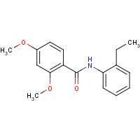 333347-49-2 N-(2-ethylphenyl)-2,4-dimethoxybenzamide chemical structure