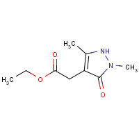 1190615-61-2 ethyl 2-(2,5-dimethyl-3-oxo-1H-pyrazol-4-yl)acetate chemical structure