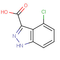 10503-10-3 4-chloro-1H-indazole-3-carboxylic acid chemical structure