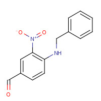 848692-49-9 4-(benzylamino)-3-nitrobenzaldehyde chemical structure