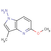 1068976-62-4 5-methoxy-3-methylpyrrolo[3,2-b]pyridin-1-amine chemical structure