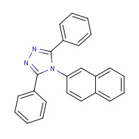 84833-17-0 4-naphthalen-2-yl-3,5-diphenyl-1,2,4-triazole chemical structure