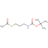 114326-11-3 S-[3-[(2-methylpropan-2-yl)oxycarbonylamino]propyl] ethanethioate chemical structure