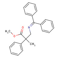 1253955-51-9 methyl 3-(benzhydrylideneamino)-2-methyl-2-phenylpropanoate chemical structure