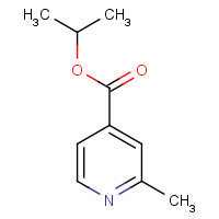 1376436-75-7 propan-2-yl 2-methylpyridine-4-carboxylate chemical structure