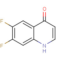 1215770-40-3 6,7-difluoro-1H-quinolin-4-one chemical structure