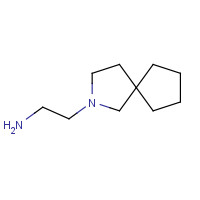 1007-77-8 2-(2-azaspiro[4.4]nonan-2-yl)ethanamine chemical structure