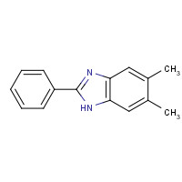14313-45-2 5,6-dimethyl-2-phenyl-1H-benzimidazole chemical structure