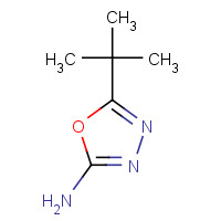 69741-92-0 5-tert-butyl-1,3,4-oxadiazol-2-amine chemical structure