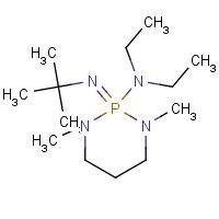 98015-45-3 2-tert-butylimino-N,N-diethyl-1,3-dimethyl-1,3,2$l^{5}-diazaphosphinan-2-amine chemical structure