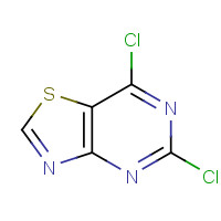 1137278-39-7 5,7-dichloro-[1,3]thiazolo[4,5-d]pyrimidine chemical structure