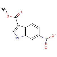 109175-09-9 methyl 6-nitro-1H-indole-3-carboxylate chemical structure