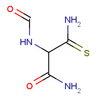 5565-37-7 3-amino-2-formamido-3-sulfanylidenepropanamide chemical structure