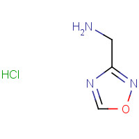 370103-73-4 1,2,4-oxadiazol-3-ylmethanamine;hydrochloride chemical structure