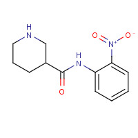 883106-67-0 N-(2-nitrophenyl)piperidine-3-carboxamide chemical structure