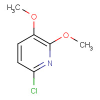 1087659-30-0 6-chloro-2,3-dimethoxypyridine chemical structure
