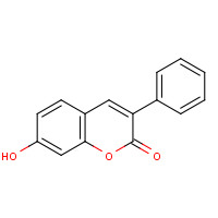 6468-96-8 7-hydroxy-3-phenylchromen-2-one chemical structure