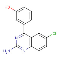915692-70-5 3-(2-amino-6-chloroquinazolin-4-yl)phenol chemical structure