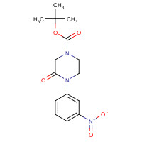 925920-73-6 tert-butyl 4-(3-nitrophenyl)-3-oxopiperazine-1-carboxylate chemical structure