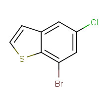 1236538-59-2 7-bromo-5-chloro-1-benzothiophene chemical structure