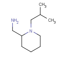 879611-04-8 [1-(2-methylpropyl)piperidin-2-yl]methanamine chemical structure
