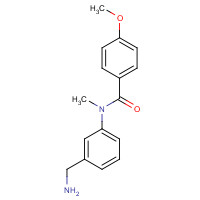 1240480-93-6 N-[3-(aminomethyl)phenyl]-4-methoxy-N-methylbenzamide chemical structure
