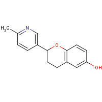 1426900-02-8 2-(6-methylpyridin-3-yl)-3,4-dihydro-2H-chromen-6-ol chemical structure