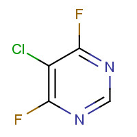 25096-66-6 5-chloro-4,6-difluoropyrimidine chemical structure